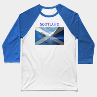 Saltire Scotland Baseball T-Shirt